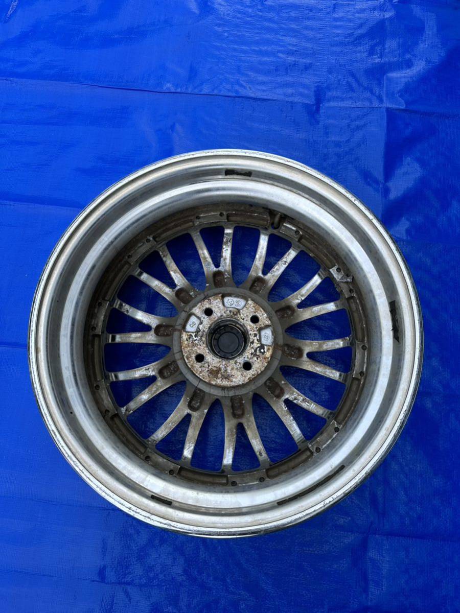 深リム WORK Seeker 中古アルミホイール4本セット17インチ7J 4穴PCD