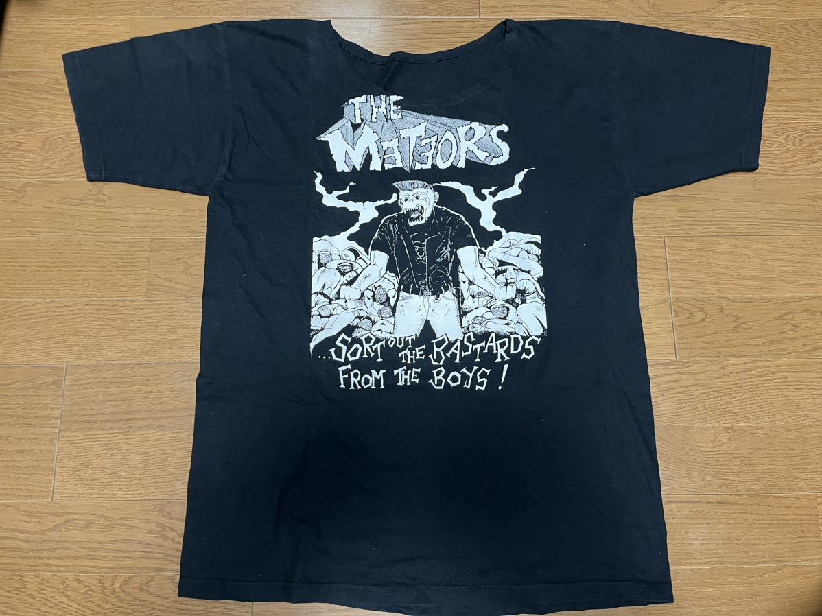 激レア!! The Meteors - The Final Conflict Tシャツ サイコビリー ロカビリー ネオロカ