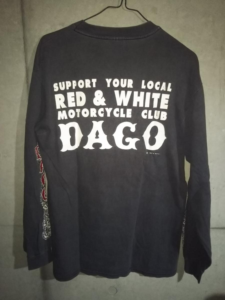 ヴィンテージ 90s ヘルズエンジェルス DAGO ロンT Tシャツ ハーレー