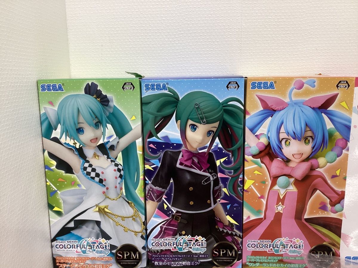 現状】 プロジェクトセカイ グッズ まとめ売り 初音ミク 白石杏 他 缶