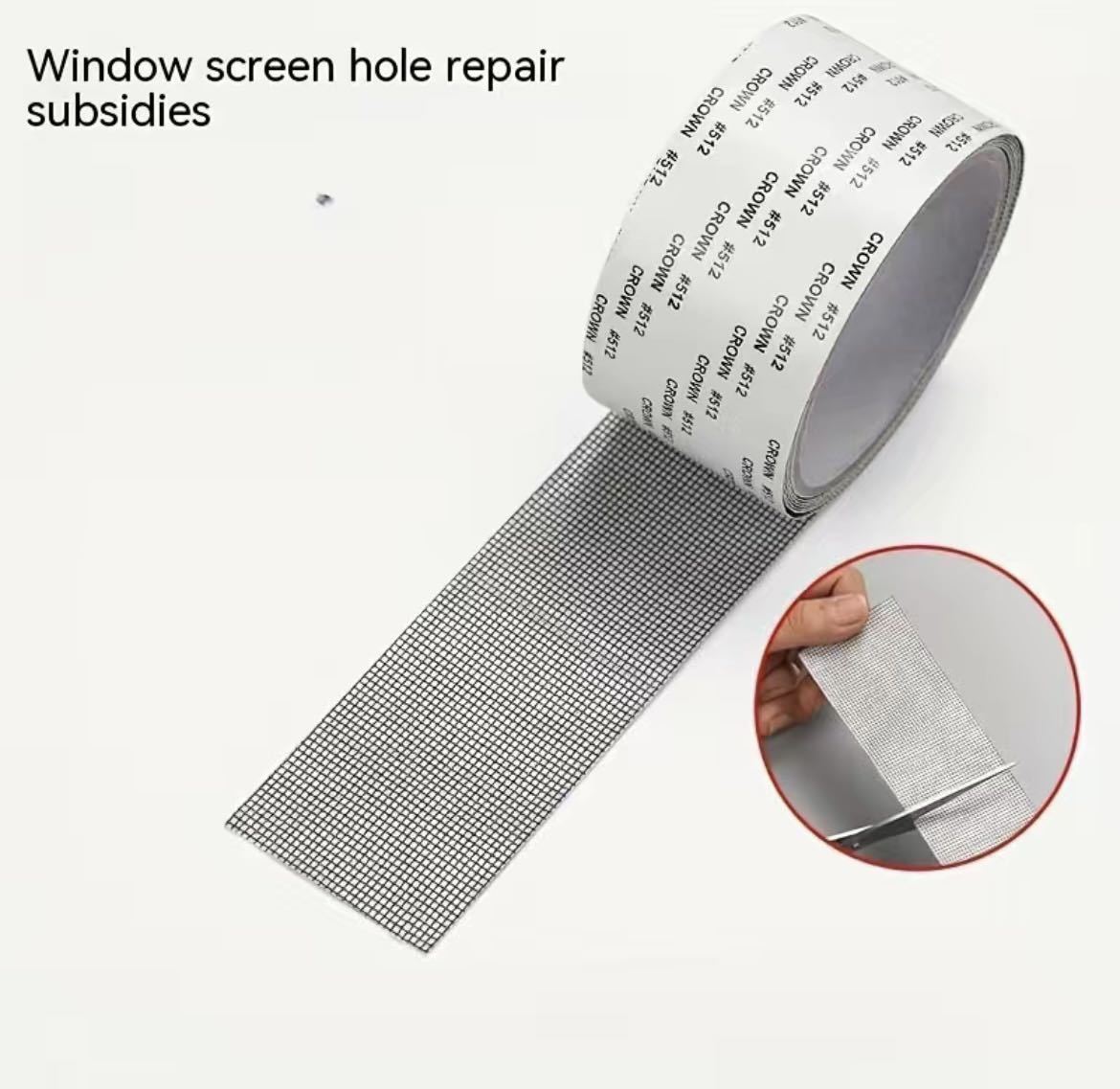 [ new goods ] screen door repair tape screen door gray 5x200cm size freely cut glass fiber mesh screen door. crack repair cohesion type hole. ... screen door repair seat 