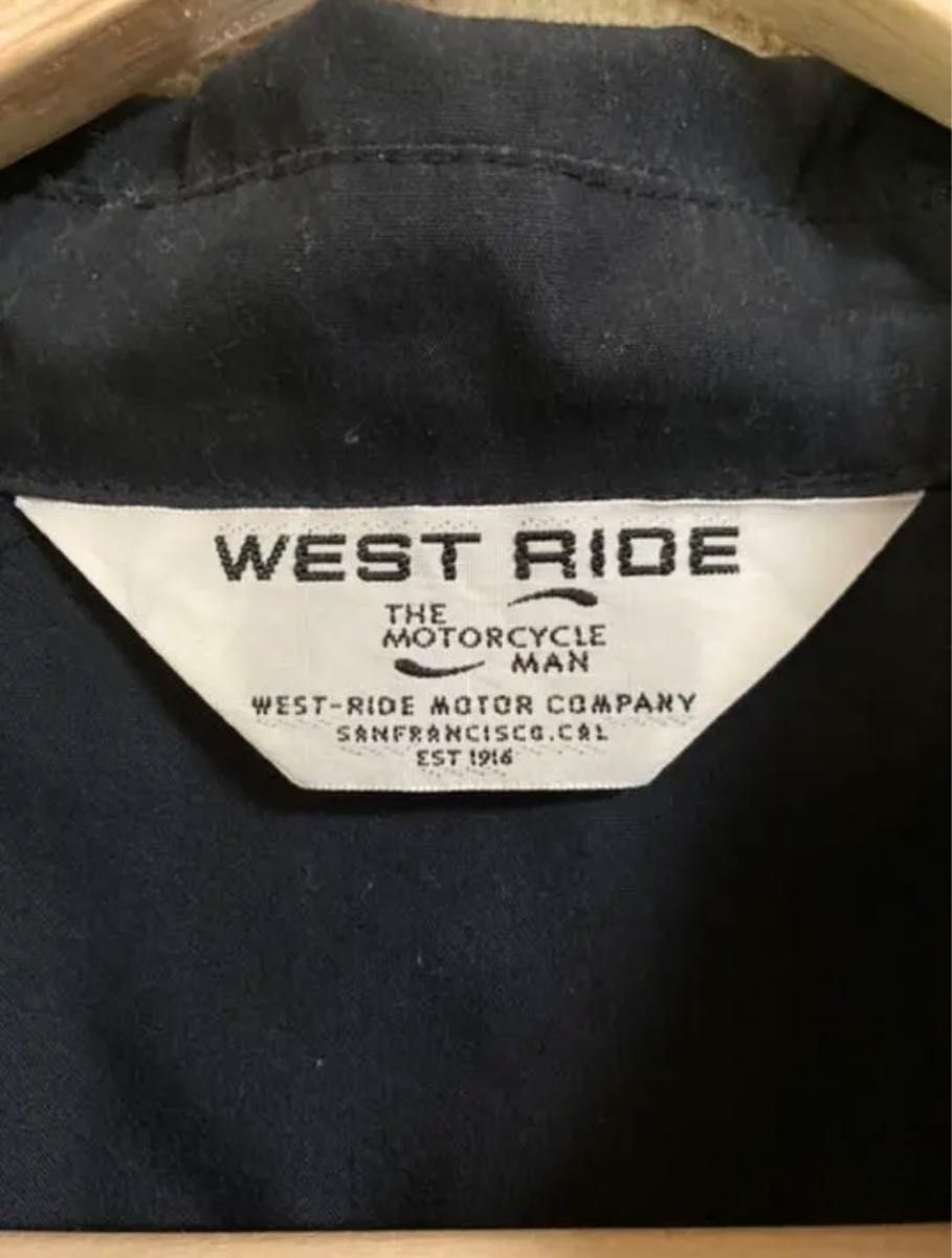 WESTRIDE ウエストライド ワークシャツ ボーリングシャツ XL