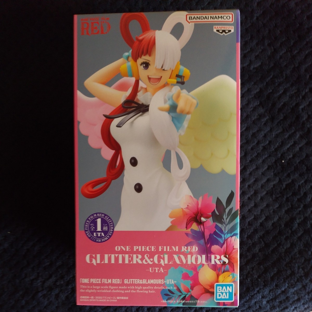 ワンピース フィギュア ウタ ONE PIECE FILM RED GLITTER & GLAMOURS
