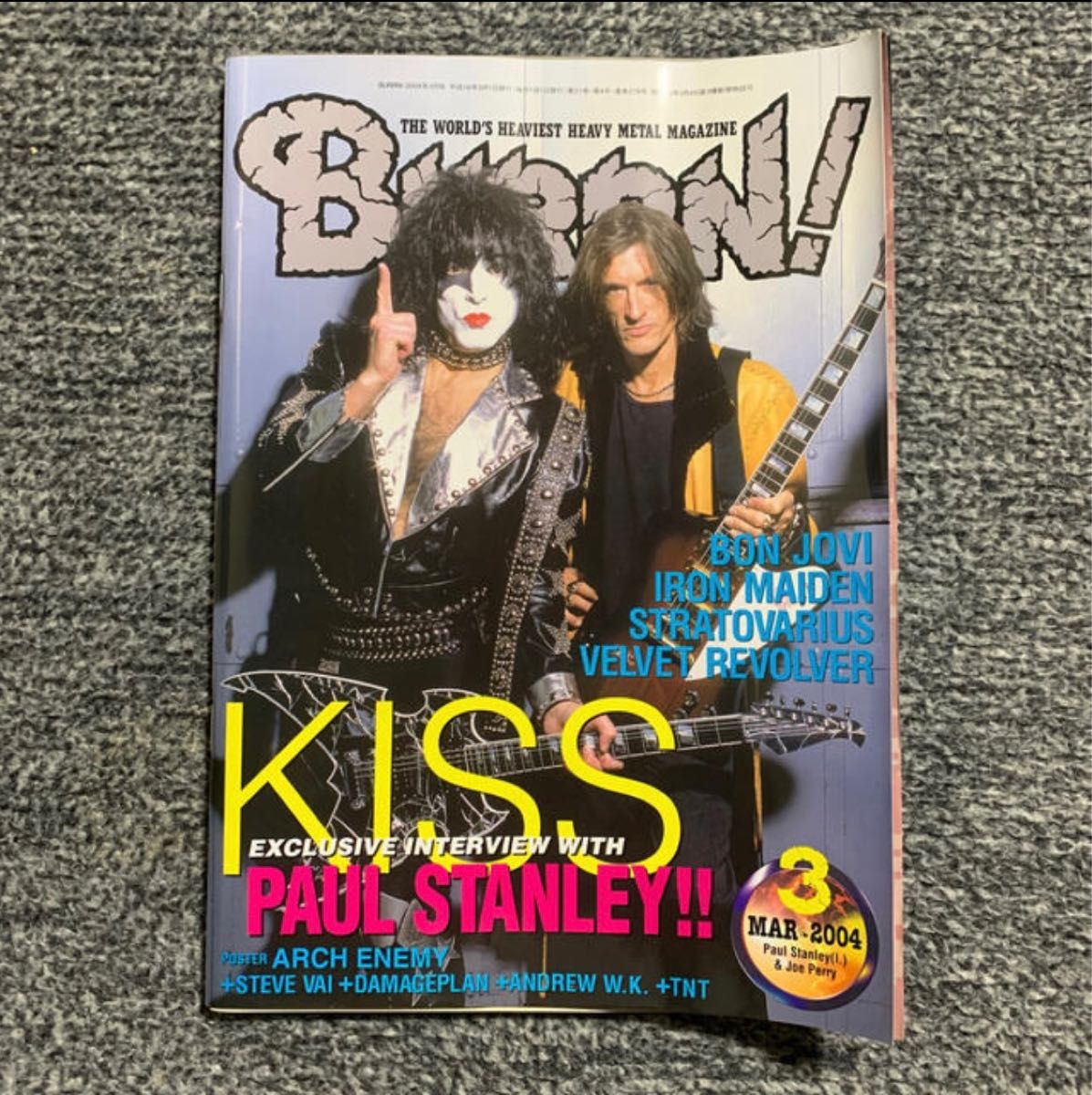 BURRN! バーン 洋楽 ロック 雑誌