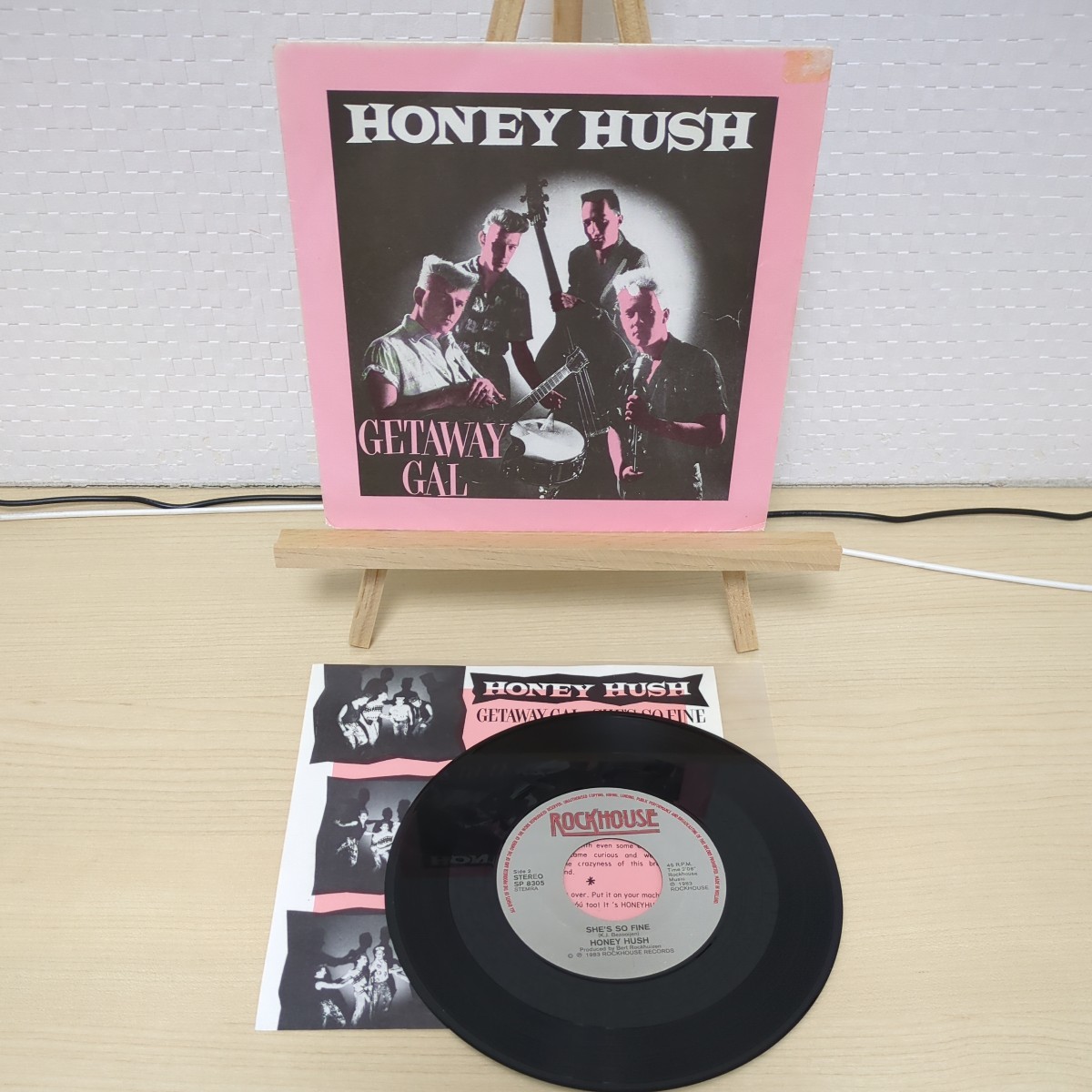 Honey Hush/Getaway Girl 7インチ◆ネオロカビリー◆ネオロカ◆サイコビリー◆サイコ◆Neo Rockabilly◆Psychobilly ◆Archie◆アーチー_画像4