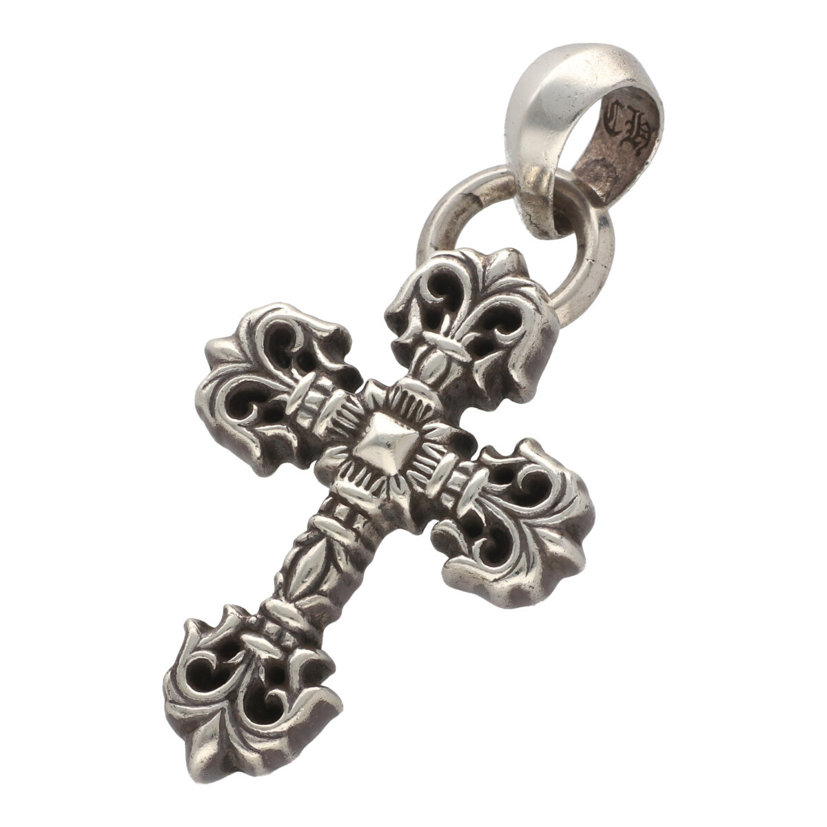 [ б/у ] CHROME HEARTS Chrome Hearts fili Gree Cross XSbe il серебряный колье подвеска с цепью 23028600 RS