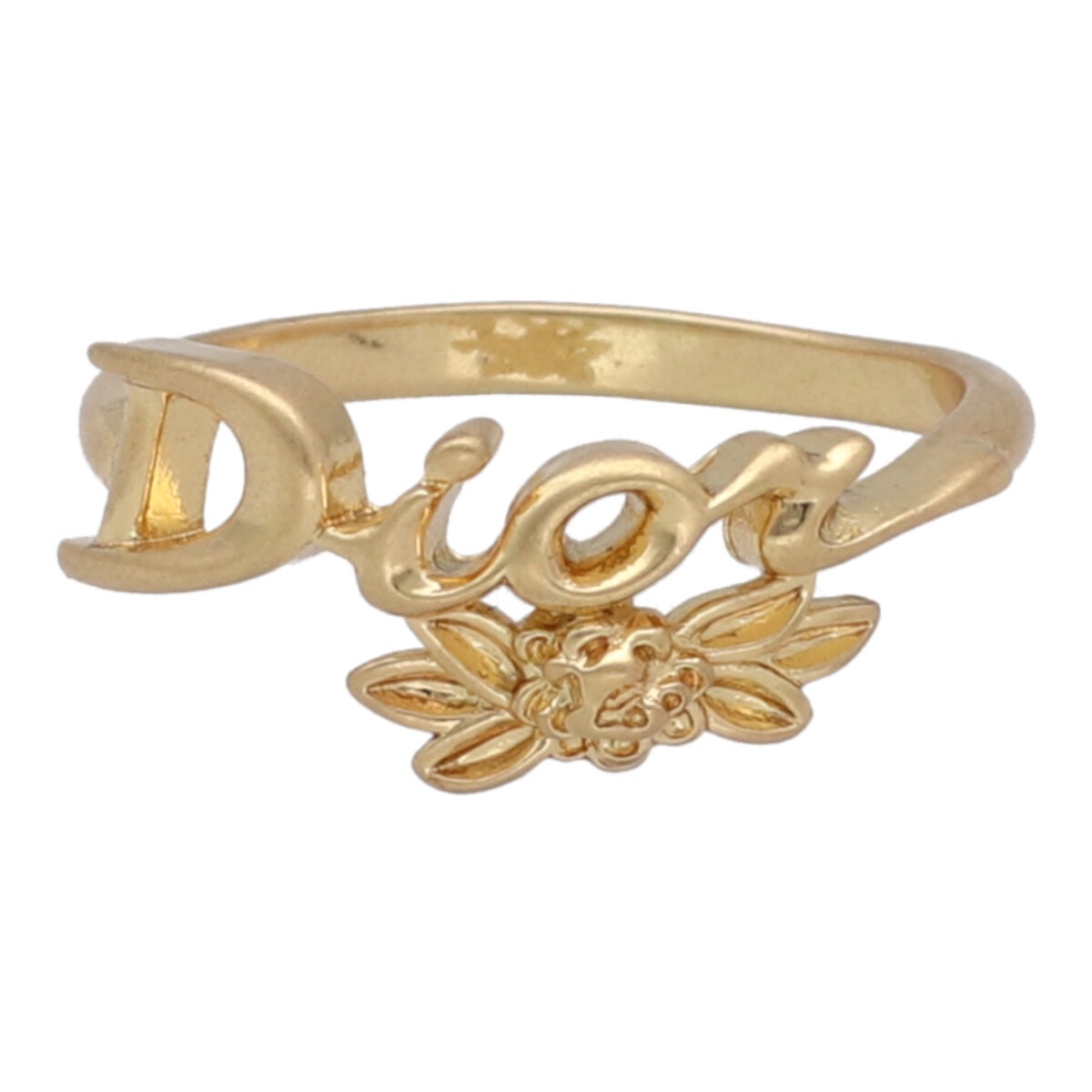 【中古】 Christian Dior クリスチャン・ディオール ロゴリング ゴールド 11.5号 指輪 23014238 DS_画像3