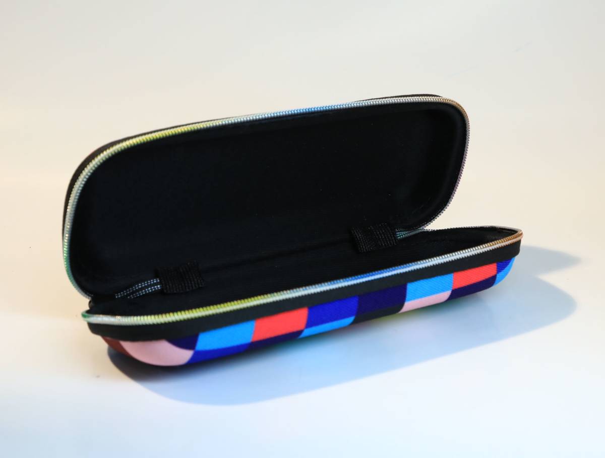  new goods * urethane semi hard glasses case *2091-01 colorful 