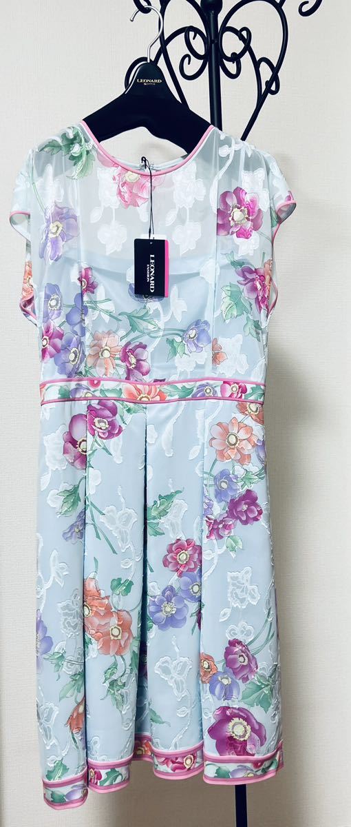 円高還元 【新品未使用】近年 レオナール ワンピース 40 女性用