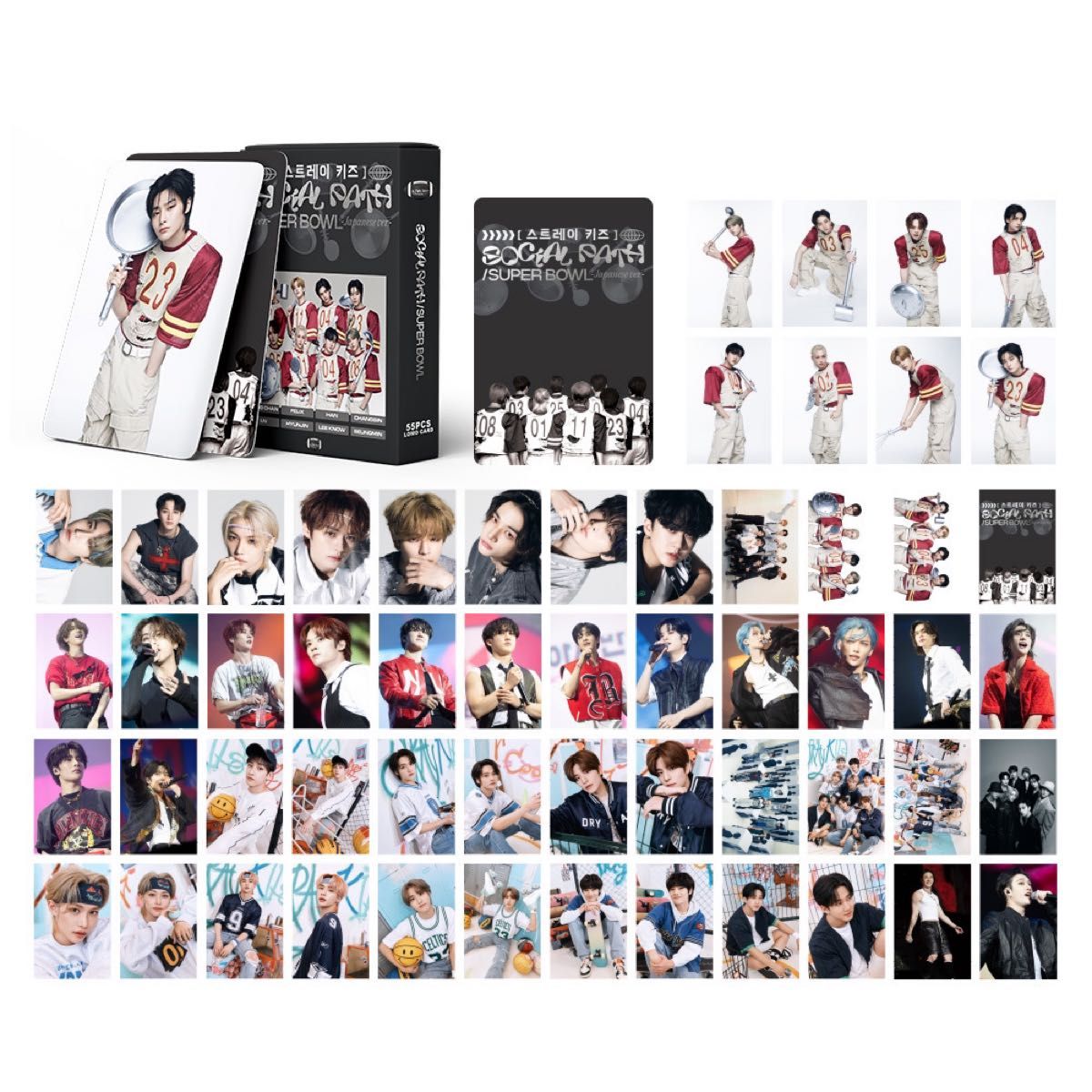 StrayKids social path トレカ55枚セットSKZ ストレイキッズ StrayKids social path トレカ55枚セットSKZ ストレイキッズ