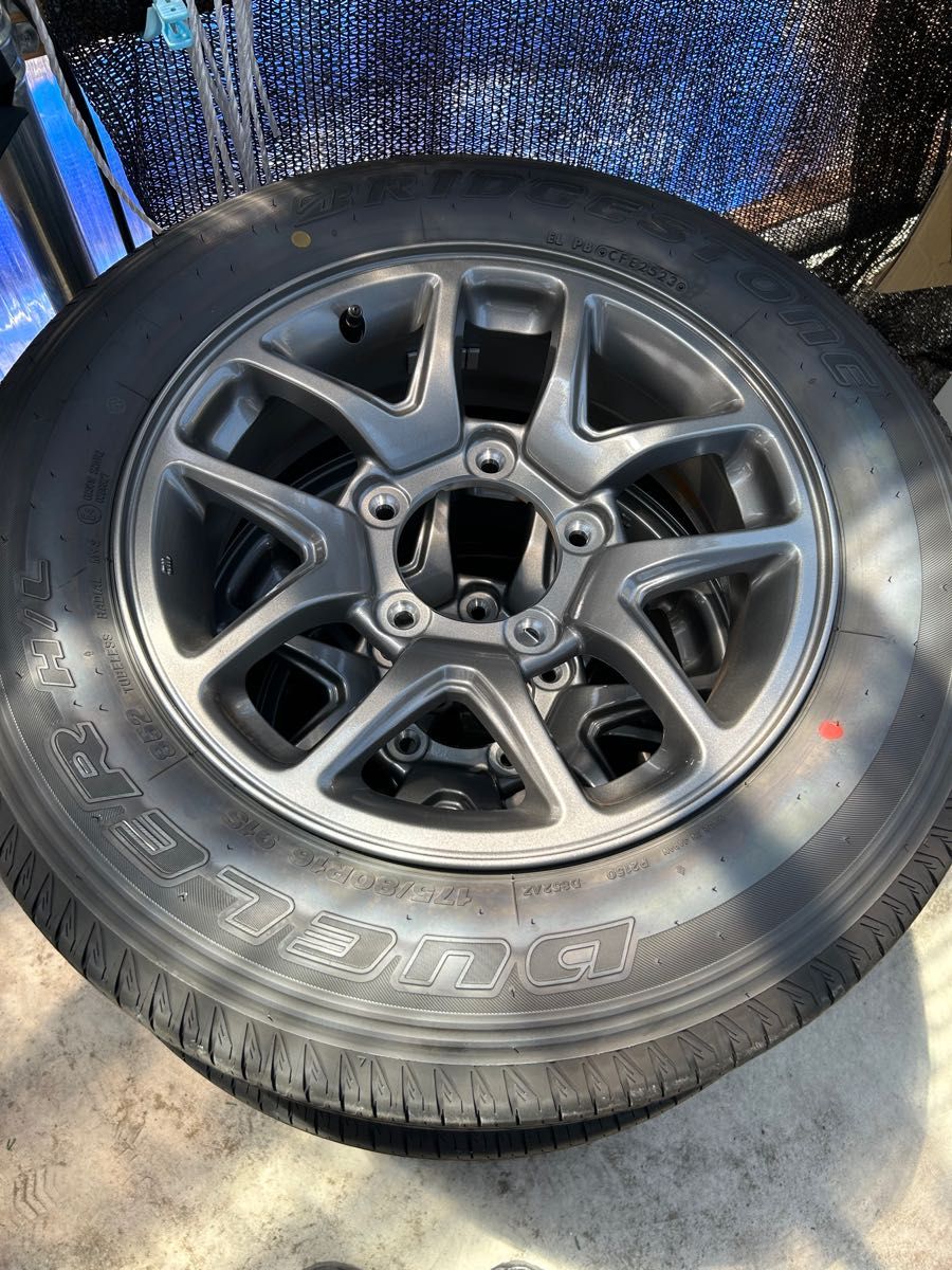 ジムニー 純正ホイール タイヤホイールセット 新車外し 4本セット