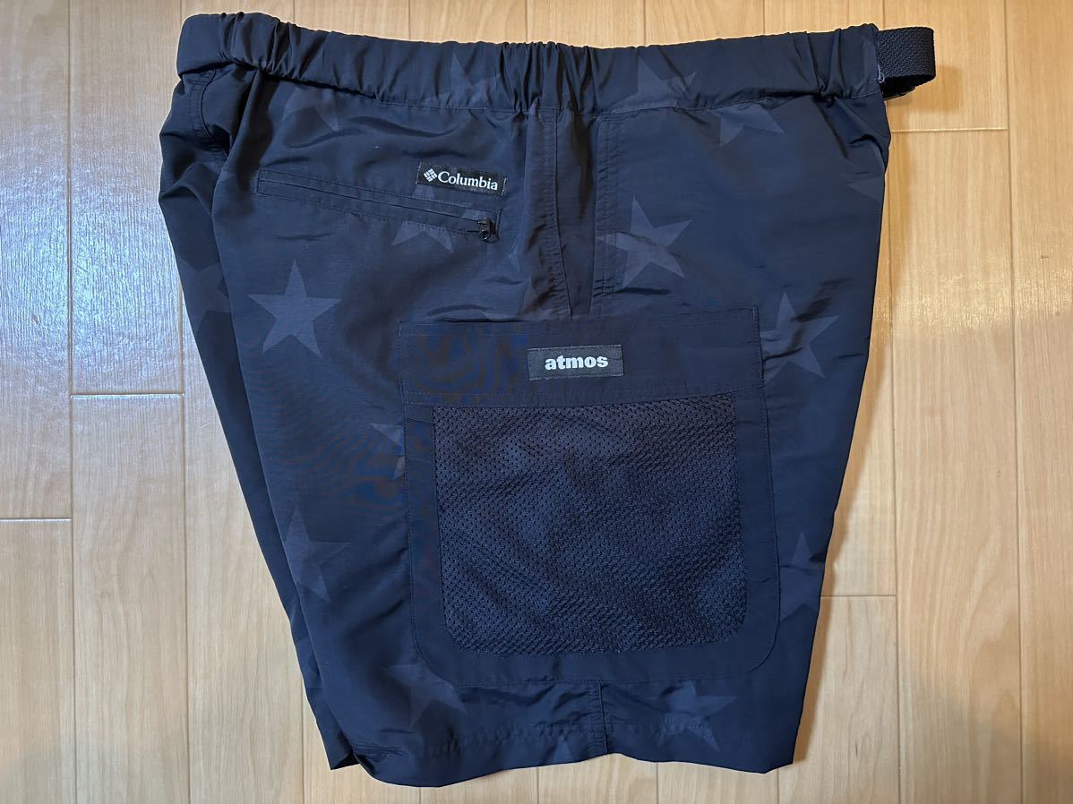 L Columbia × atmos ROAR BROOK SHORT BlackStar Print コロンビア × アトモス ロアー ブロック ショーツ ショートパンツ ハーフパンツ