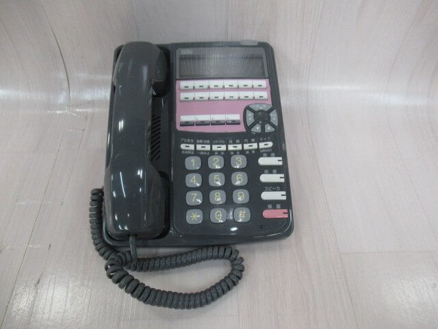 【中古】 L-4DTEL(G) Taiko/大興 4ボタン多機能電話機(グレー) 【ビジネスホン 業務用 電話機 本体】_画像2
