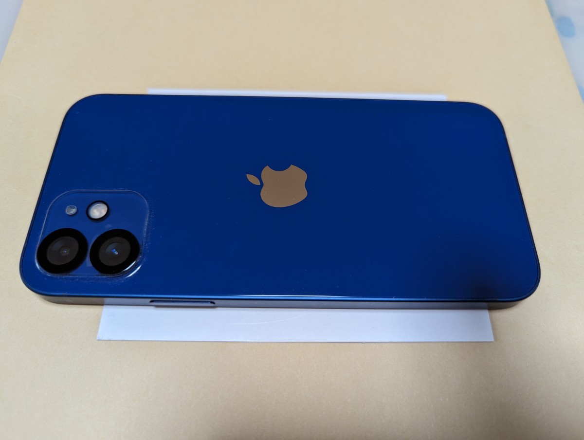 今年も話題の iPhone12 64GB blue SIMフリー iPhone - fathom.net