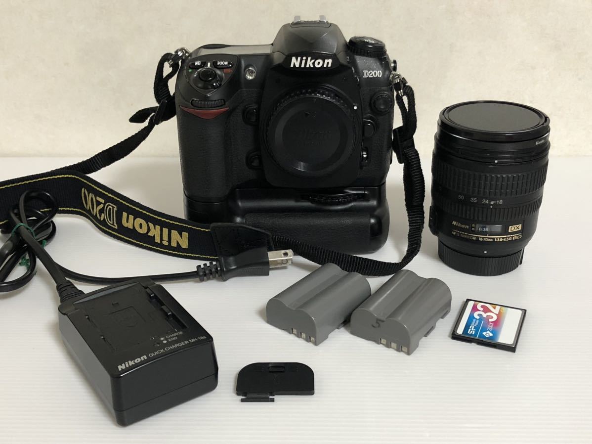 日本最大のブランド Nikon ニコン D200 一眼デジタルカメラ AF-S