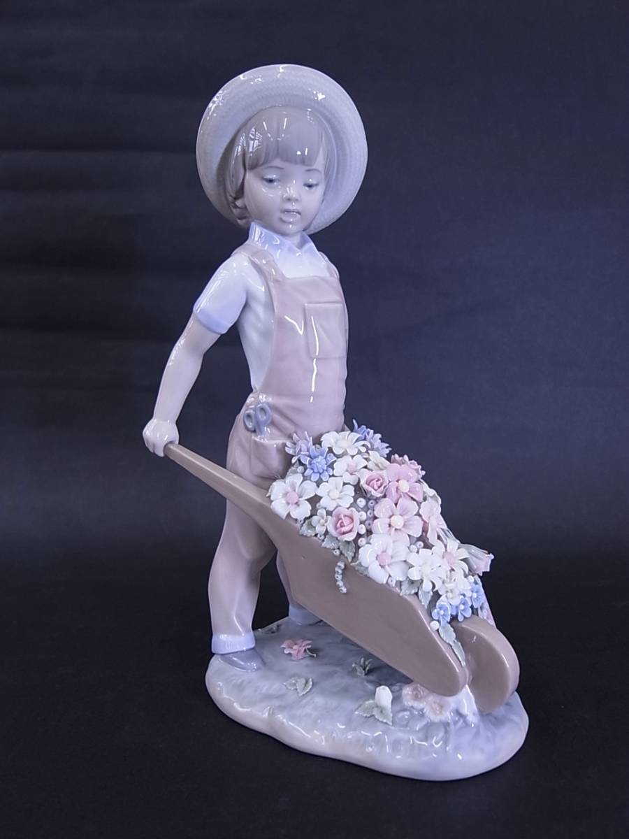 ◇◇絶版 LLADRO リヤドロ 遊びにきたよ！ リアドロ フィギュリン 陶器