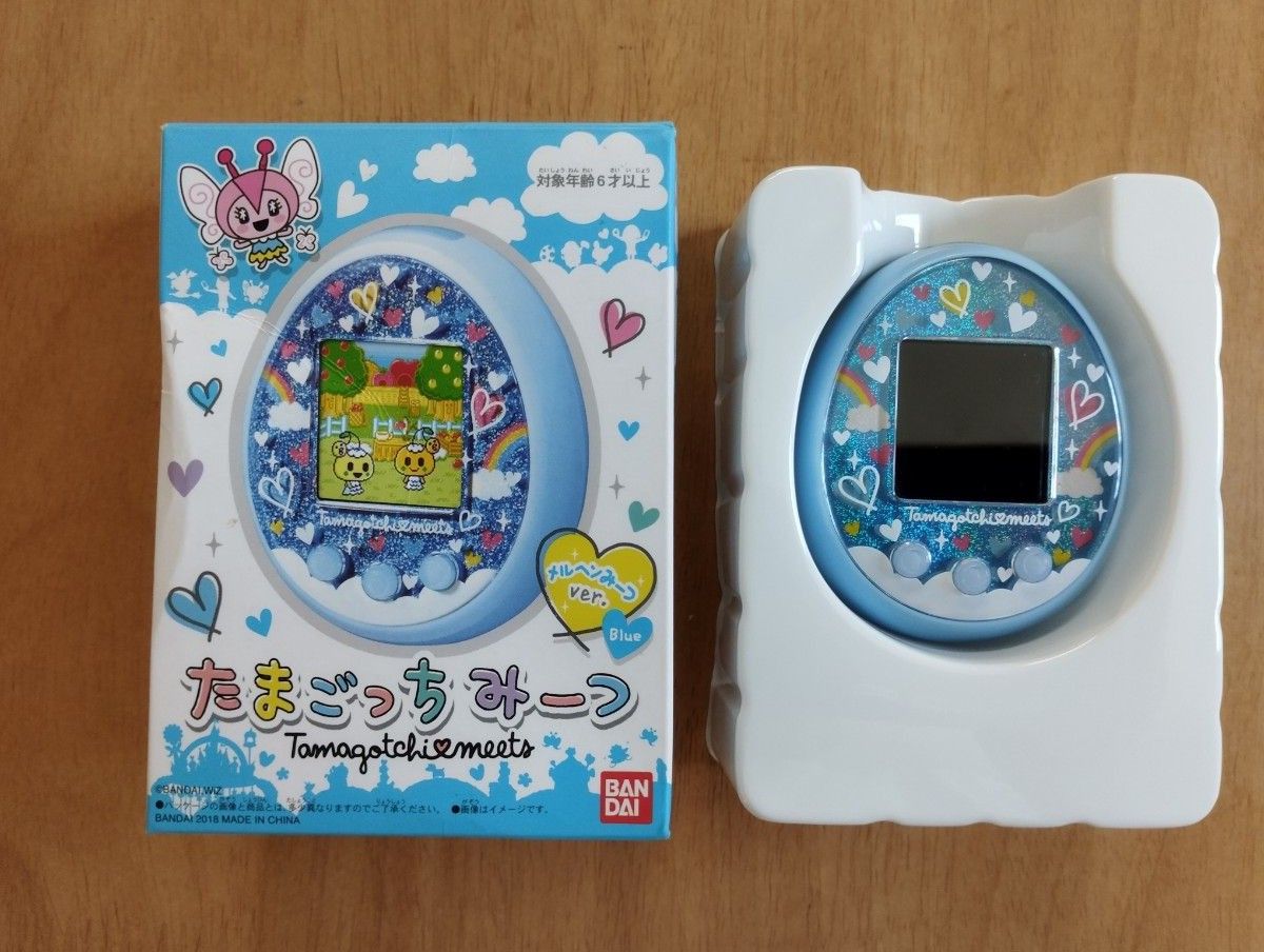 たまごっちみーつ メルヘンみーつver ブルー(ネックストラップ たまごっちみーつ メルヘンみーつver ブルー(ネックストラップ