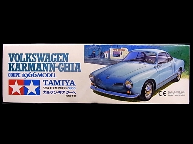 Tamiya 1/24 Volkswagen Karmann-Ghia Coupe 1966model (#24138)
