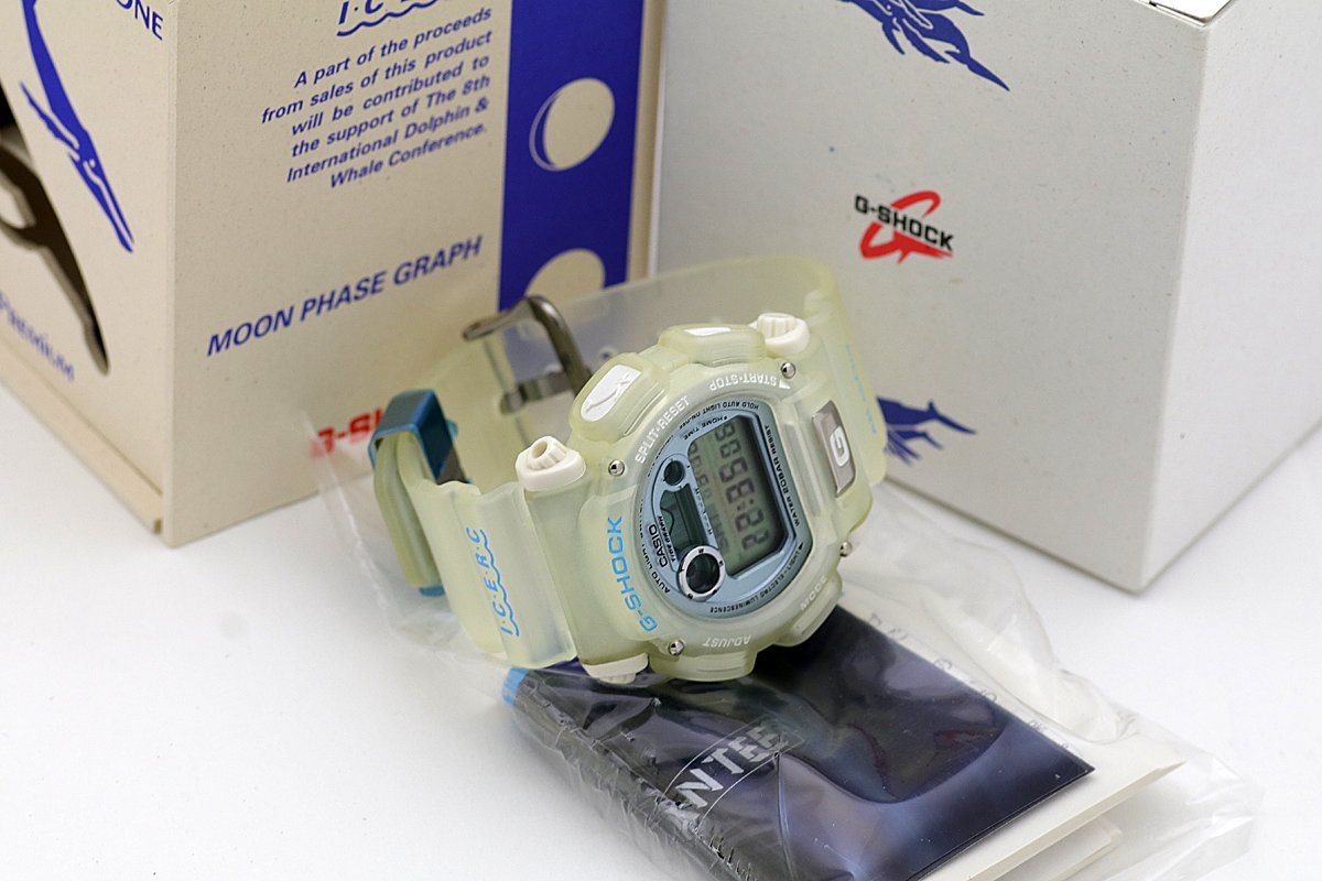 未使用 CASIO カシオ G-SHOCK 1999年 8thイルカ・クジラ 未使用 CASIO カシオ G-SHOCK 1999年 8thイルカ・クジラ