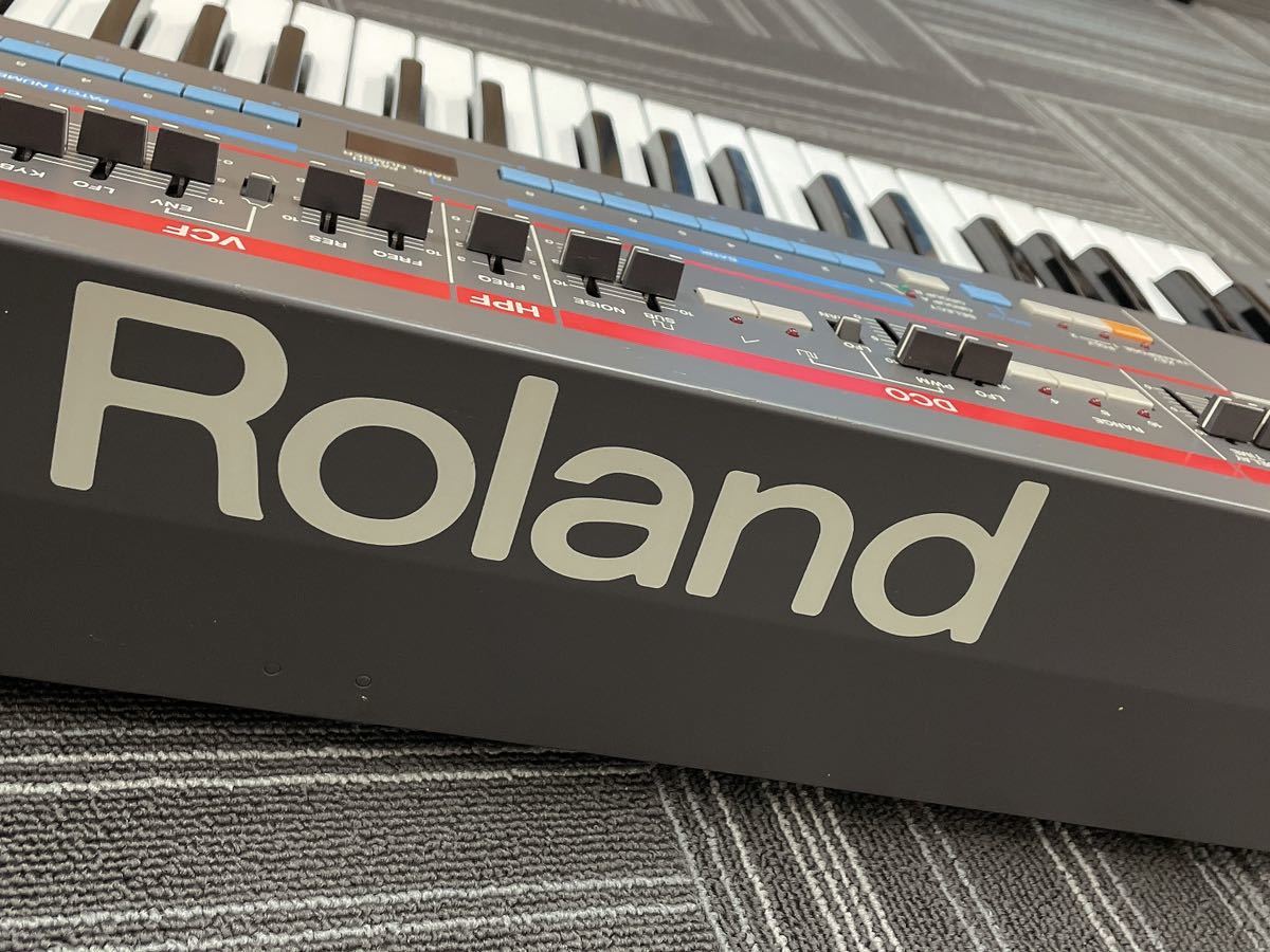 Roland ローランド JUNO-106 ポリフォニックシンセサイザー 通電確認