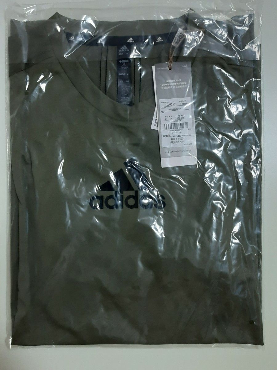 【新品】 adidas アディダス半袖Tシャツ　Lサイズ