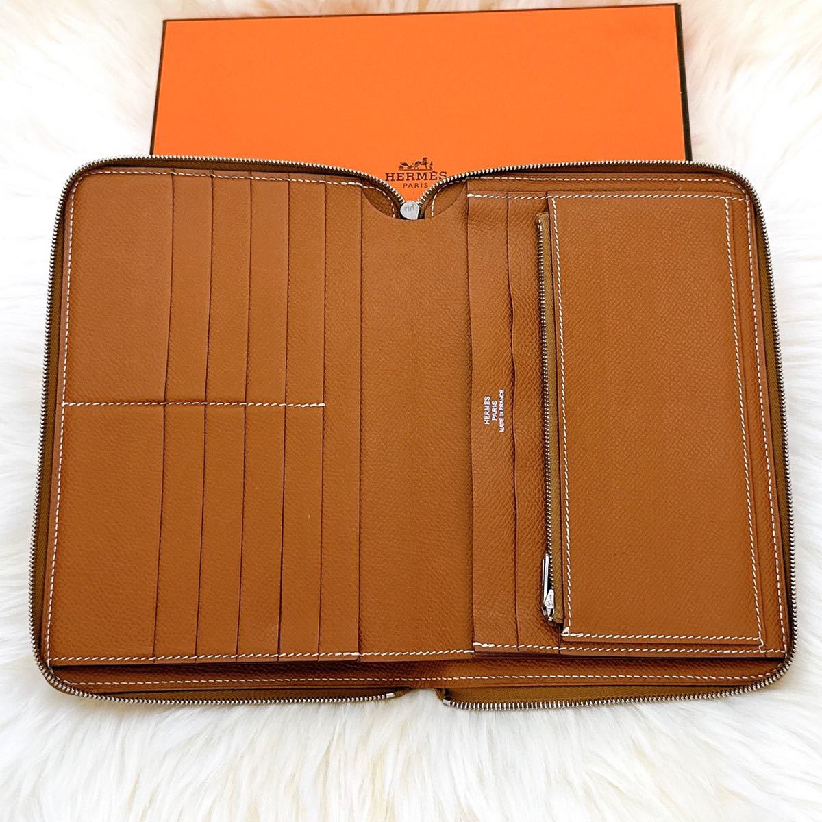 極美品】 HERMES エルメス アザップ コンバイン ラウンド 極美品】 HERMES エルメス アザップ コンバイン ラウンド