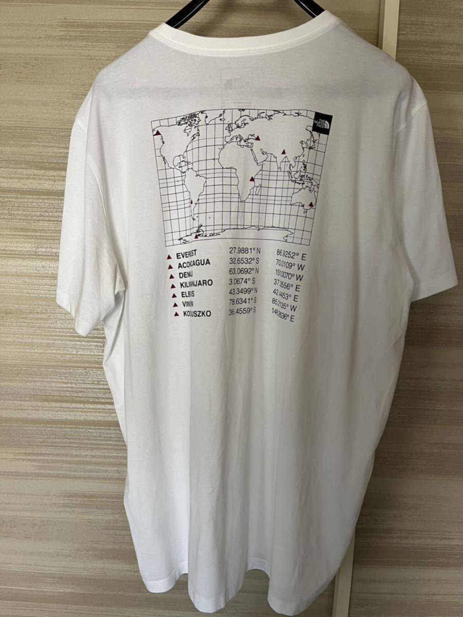 ノースフェイス　ヒヤラヤン　セブンサミット Tシャツ　XL 白