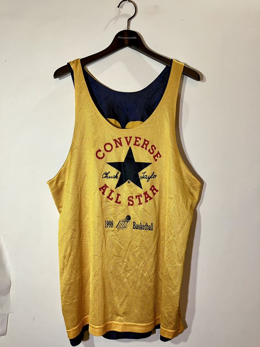 90's USA製 vintage CONVERSE ALL STAR Chuck Taylor RIM Basketball コンバース オールスター チャックテイラー Wフェイス タンクトップ