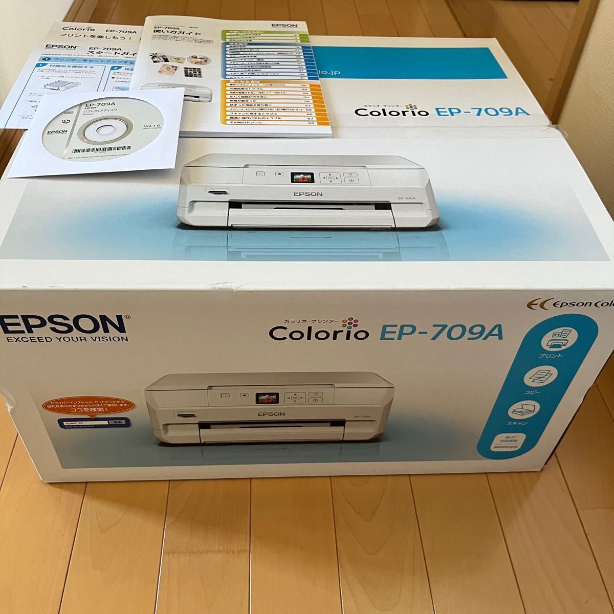 EPSON EP-709A 印刷不具合 ジャンク プリンター カラリオ EPSON EP-709A 印刷不具合 ジャンク プリンター カラリオ