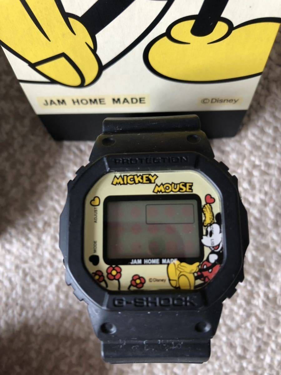 好きに G-SHOCK JAM HOME MADE ミッキーマウス コラボ カシオG-SHOCK