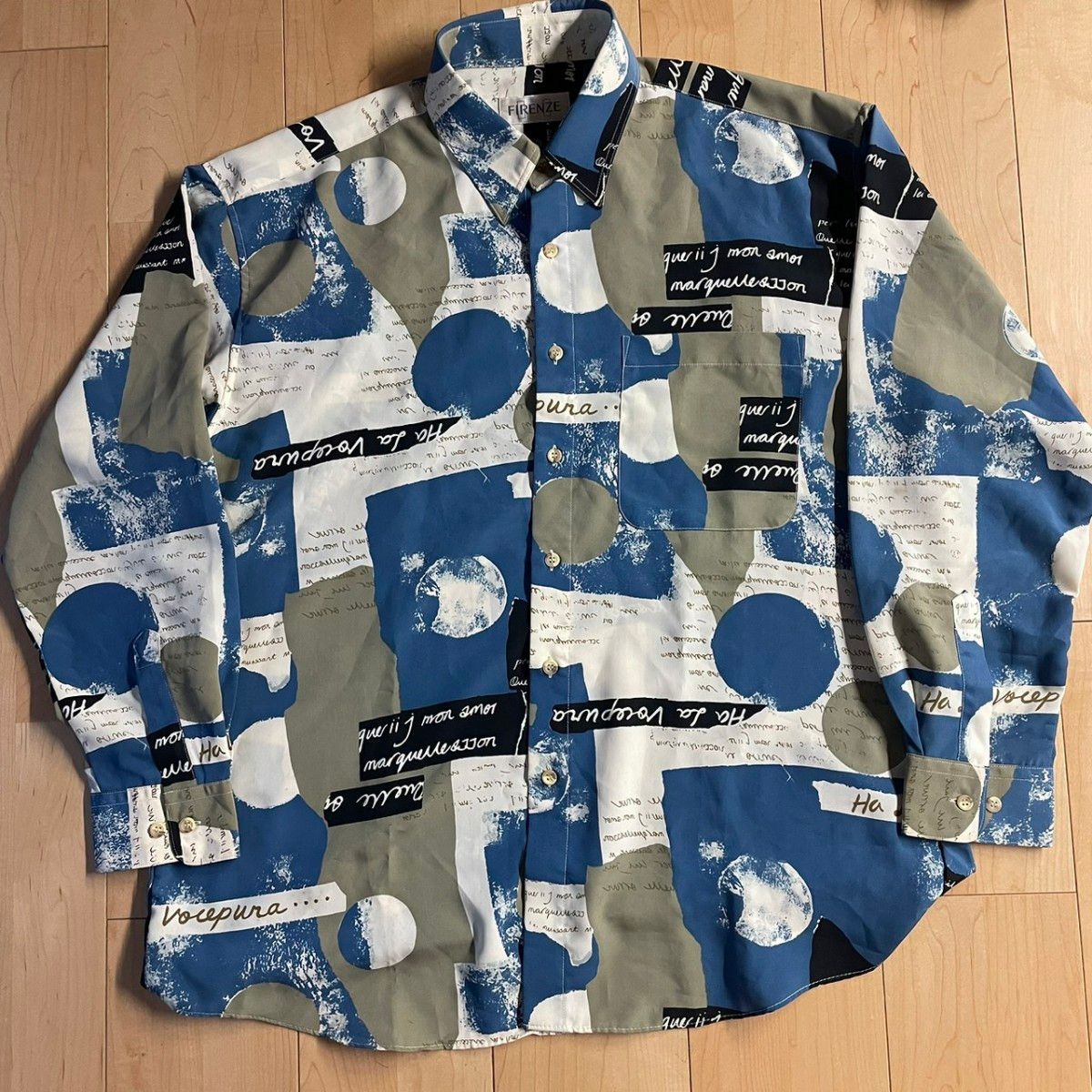 メンズ 総柄 レトロ ペイズリー バティック 柄シャツ まとめ売り セット 長袖ポロシャツ アメリカ オススメ 古着 古着卸