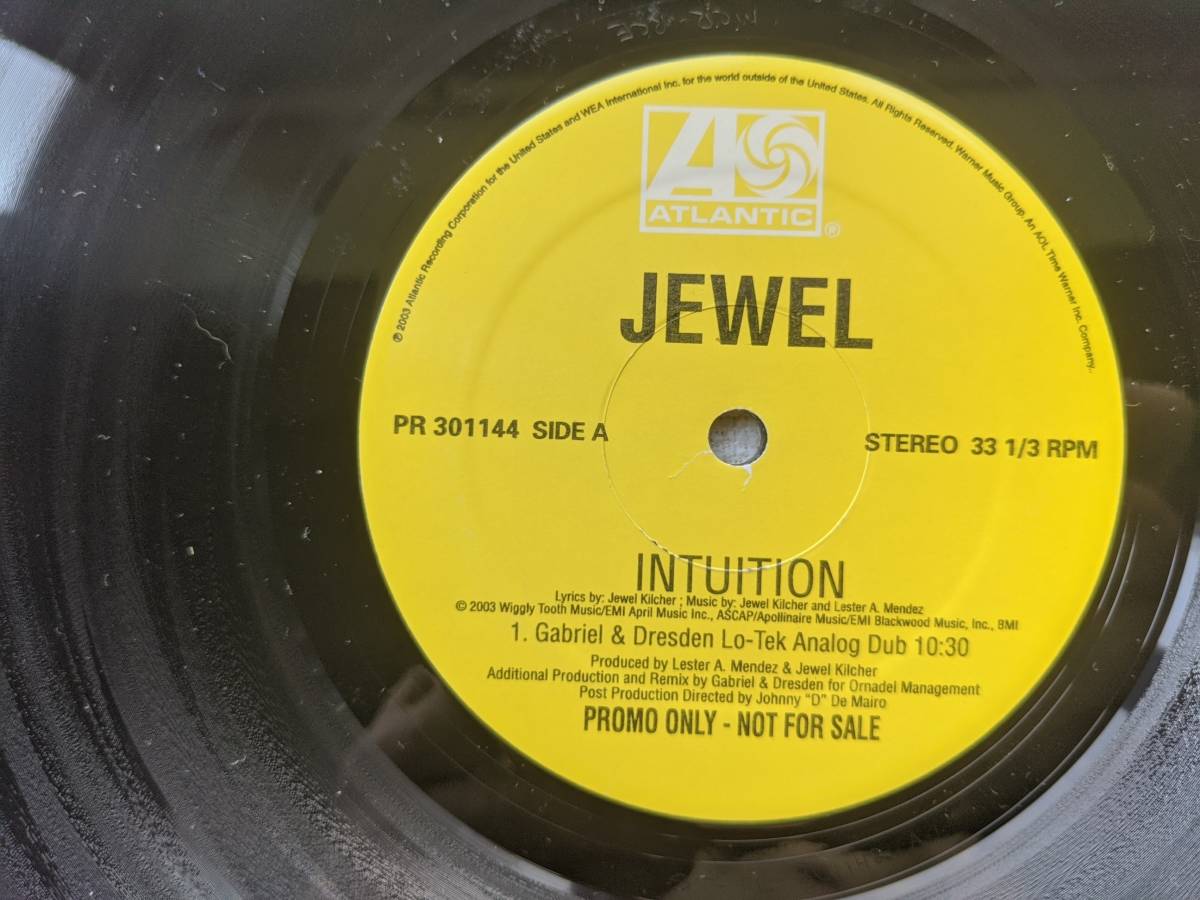 JEWEL JEWEL KILCHER ジュエル ジュエル・キルヒャー●2枚組LP●INTUITION ●2003年米国盤 ●プロモ・オンリー！！_画像3