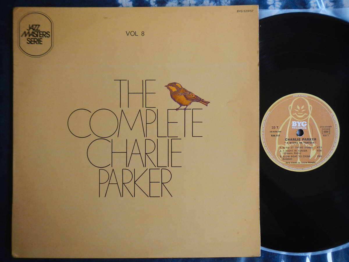 【LP】THE COMPLETE CHARIE PARKER(BYG529157仏盤A NIGHT IN TUNISIAチャーリーパーカーマイルスデイビスケニードーハムミルトジャクソン)_画像1