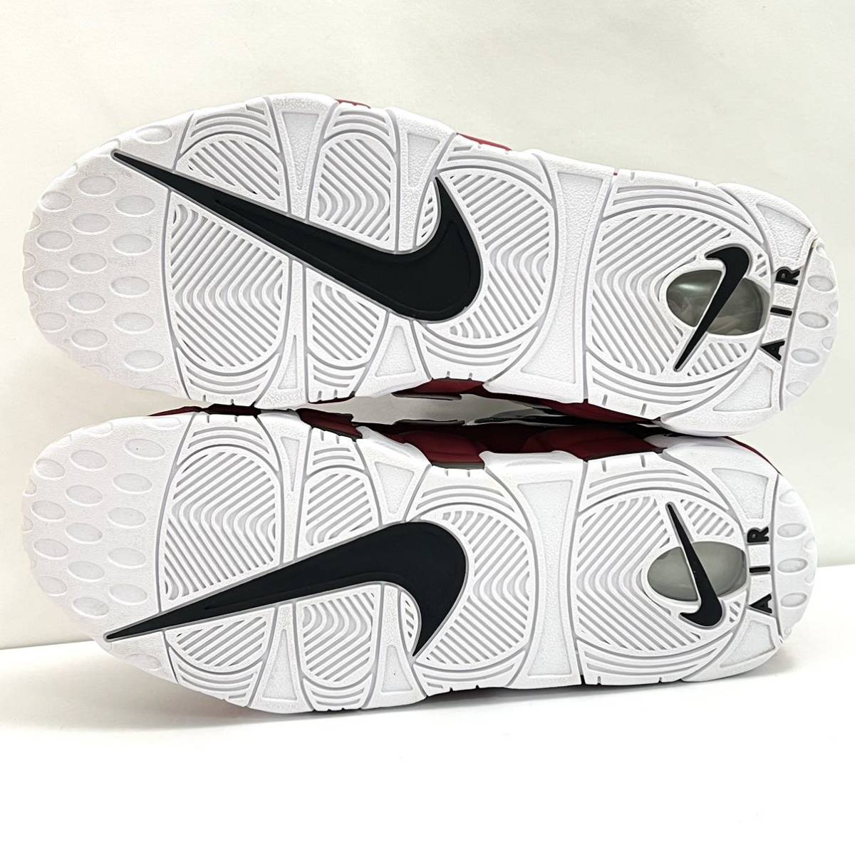 NIKE ナイキ AIR MORE UPTEMPO (GS) VARSITY RED/WHITE-BLACK エア