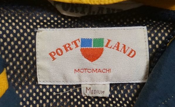 PORTLAND YACHING 元町 ヨットパーカー　M　黄色　ポートランド　横浜元町_画像4