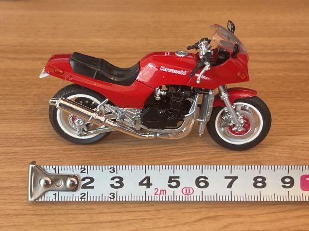 アキ 弟 ニンジャ あいつとララバイ 少年マガジンカスタムバイクコレクション 川崎 Kawasaki カワサキ忍者 　1/24スケール 旧車 完成品_画像2