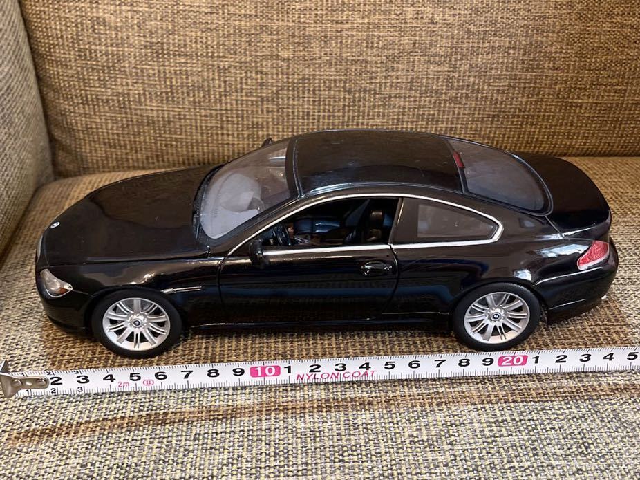 1/18 BMW 645ci coupe ブラック 黒色 ダイキャストミニカー ホットウィール_画像2