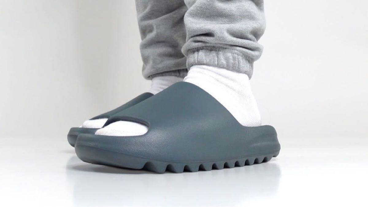 ビジネス adidas YEEZY Slide Slate Marine イージースライド