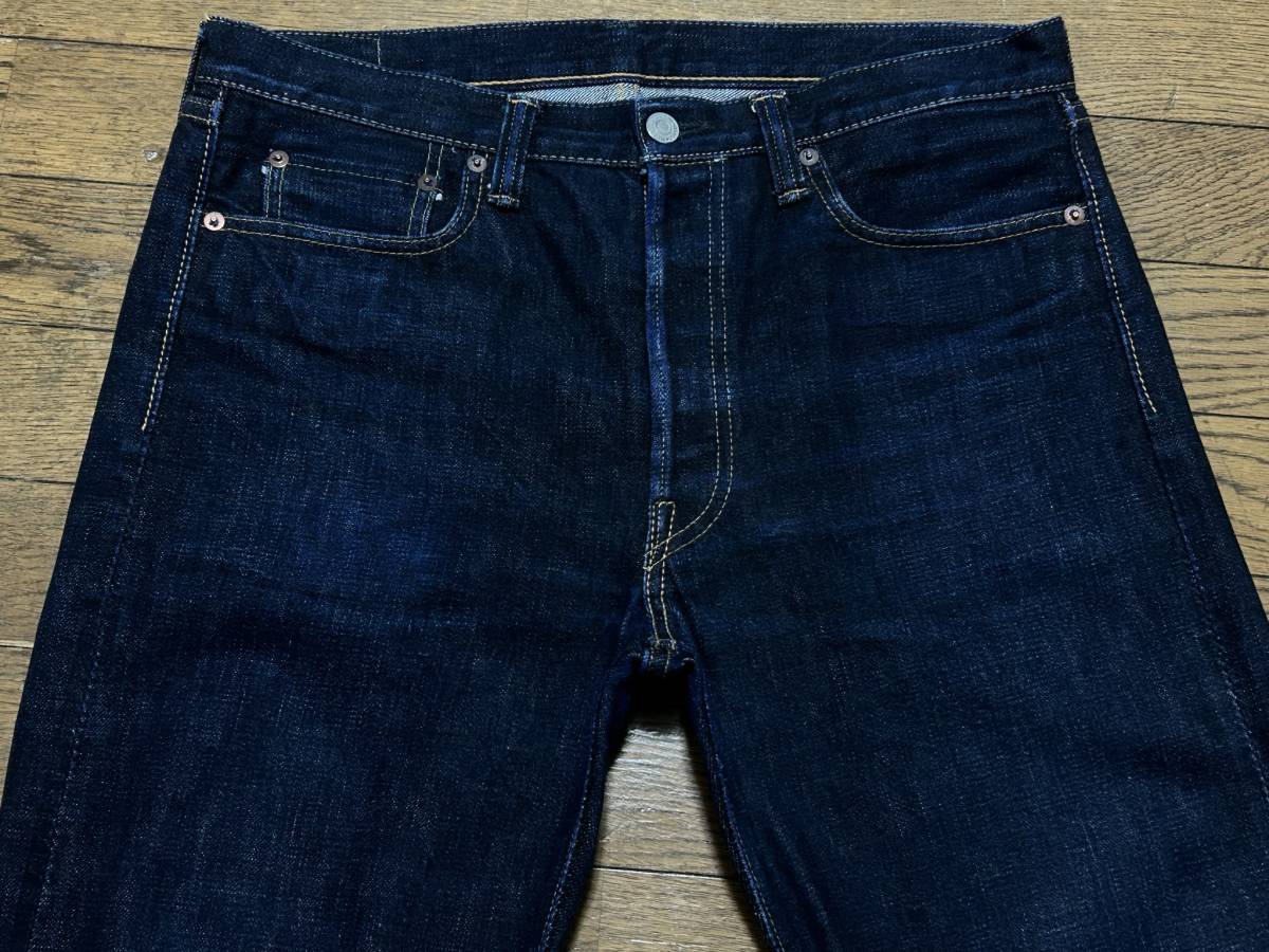 *FULLCOUNT&CO Fullcount Lot 1108XX cell bichi button fly Denim pants made in Japan dark blue 33 BJBC.H