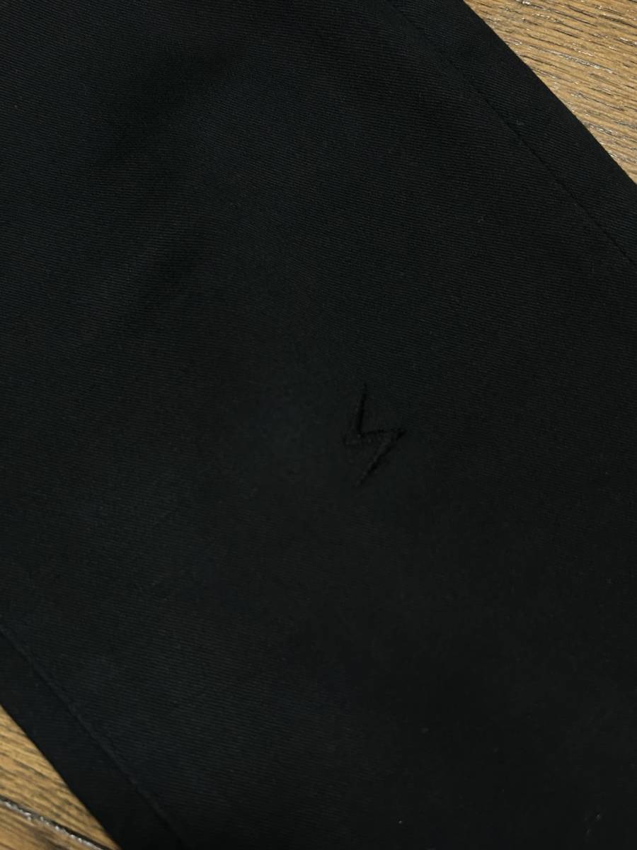 ※UNDER COVER アンダーカバー UCP9502 裾リブ ストレッチ パンツ 日本製 ブラック 2 　　　　　　 BJBC.H_画像9