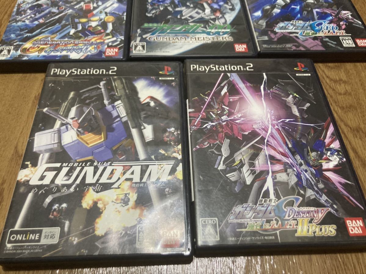 ● PS2ソフト PS2 ゲームソフト プレイステーション2 ガンダム ゲームソフト PlayStation 大量セット まとめ_画像2