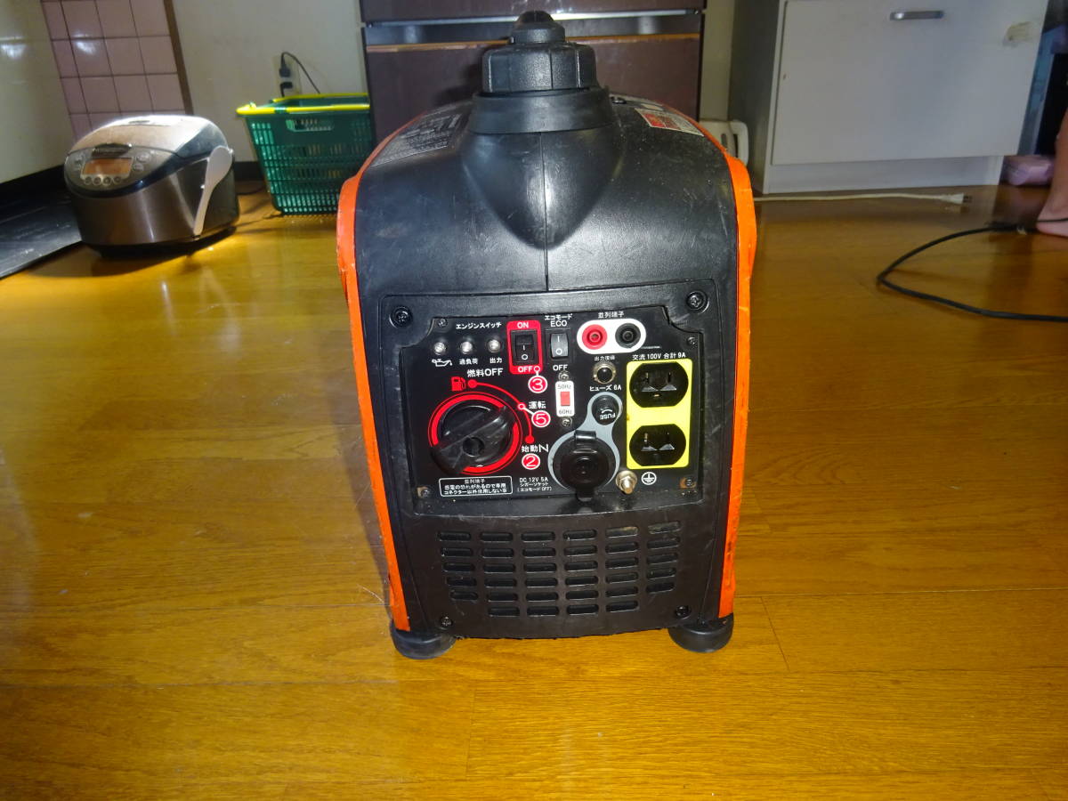 ☆KOSHIN インバーター発電機 GV-9i☆軽量☆ガソリン☆災害☆レジャー