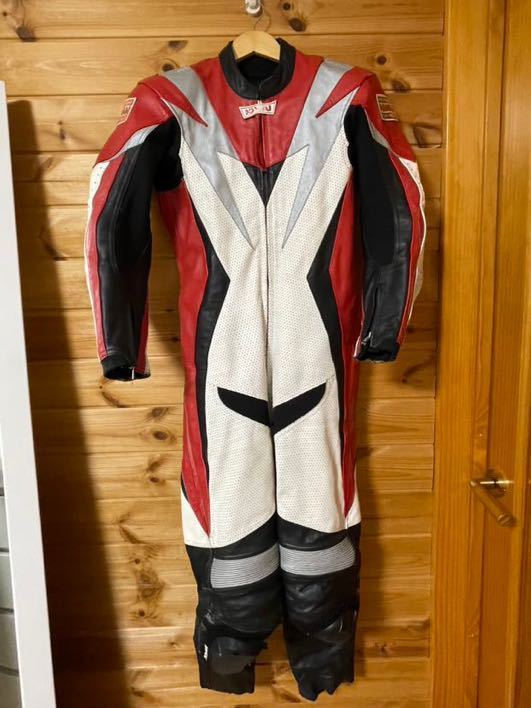 買い特注品 NANKAI レザーレーシングスーツ 革ツナギ 南海 ナンカイ