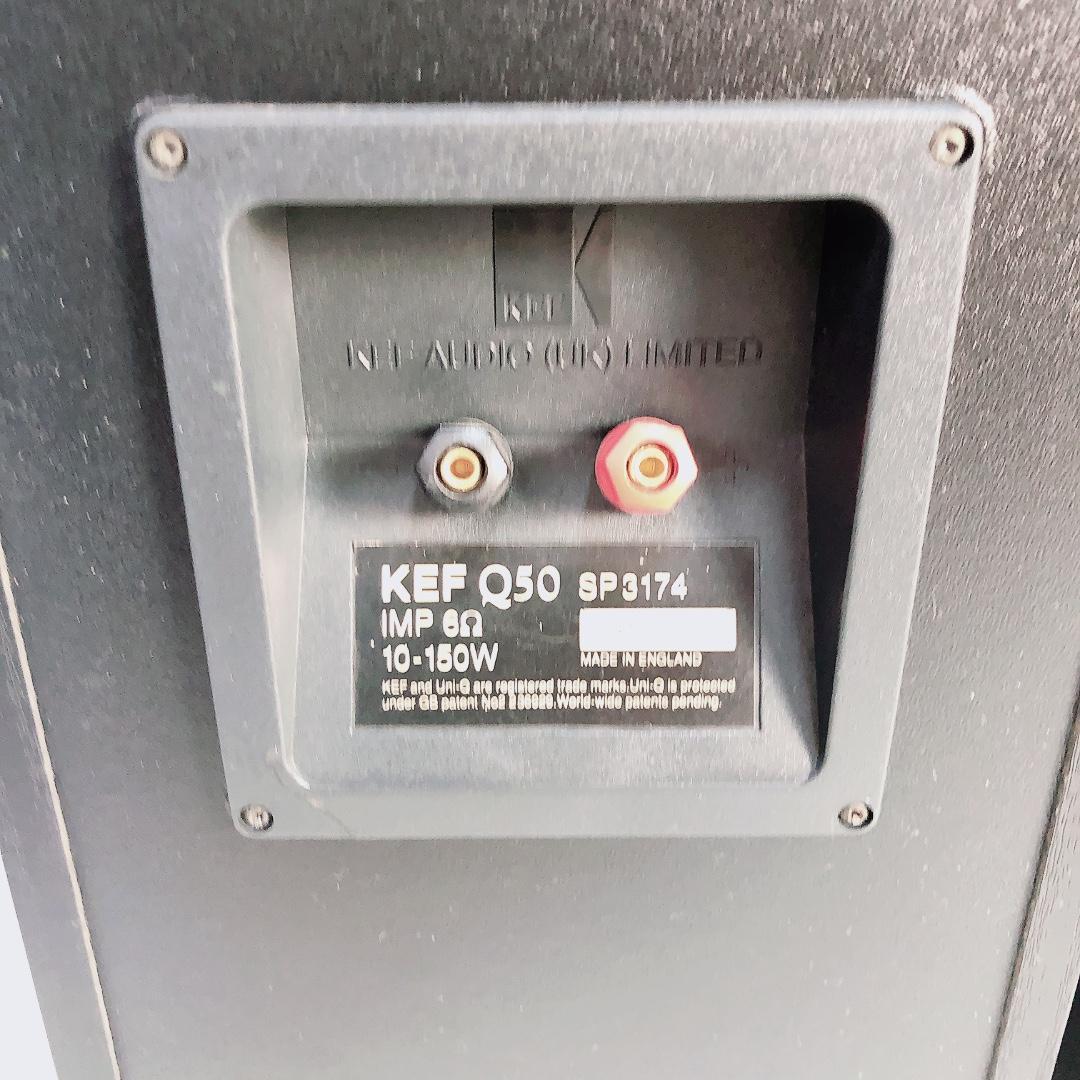 希少 KEF Q50 SP3174 高級 トールボーイスピーカー　オーディオ