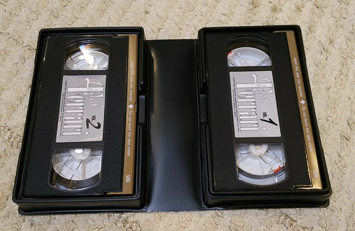 [VHS video 2 volume set ] Linea Ferrari 