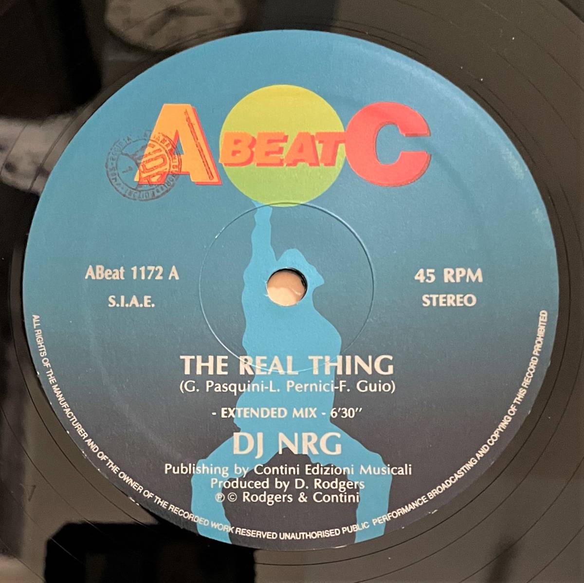 最終値下げ）Ｄ．Ｊ．ＮＲＧ ⑧ １２インチ ＴＨＥ ＲＥＡＬ ＴＨＩＮＧの画像4