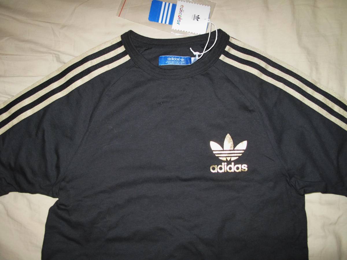 新品 アディダスオリジナルス 半袖 Tシャツ トレフォイル ADIDASORIGINALS スリーストライプ adicolor_画像2