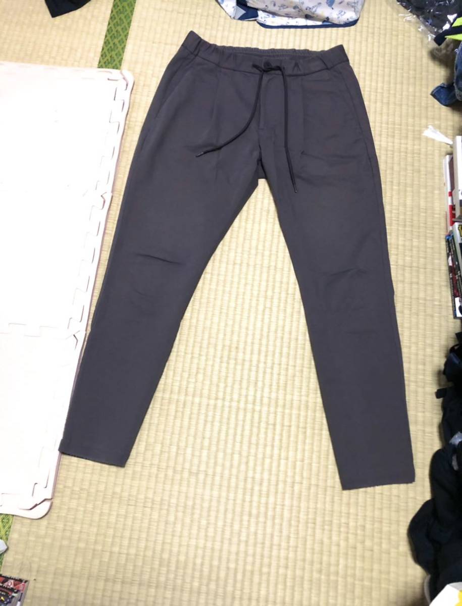 【ATTACHMENT】アタッチメント PONTE JERSEY REGULAR FIT EASEY PANTS イージー トラウザーズ パンツ AP12-244 グレー 3 美品 定価25300円_画像9