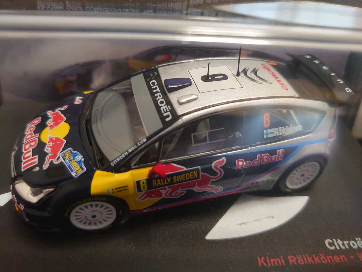 デアゴスティーニ ラリーカーコレクション1/43 シトロエン C4 WRC ラリー・スウェーデン 2010_画像5