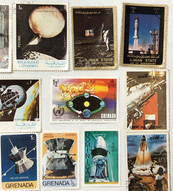 ソヴィエト（ソ連）宇宙開発 切手 21枚セット_画像3